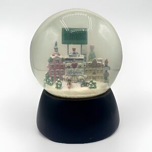 Vintage Christmas BRIGHTON VILLAGE Storyland Musical Snow Globe – "Let it Snow"